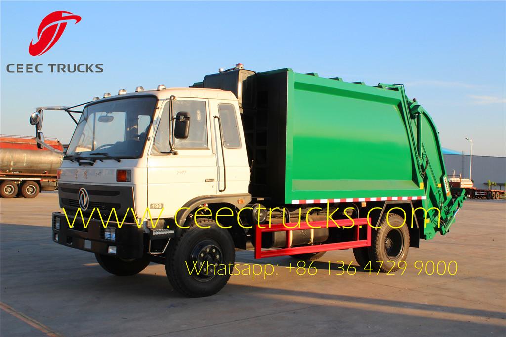 12 CBM refuse compactor truck