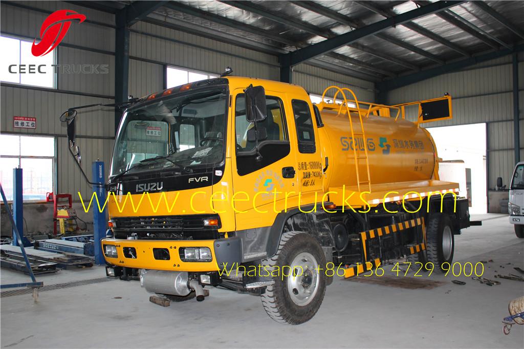 ISUZU combined jetting truck