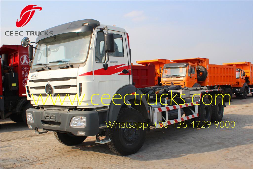 beiben 10 wheeler hook loader trucks