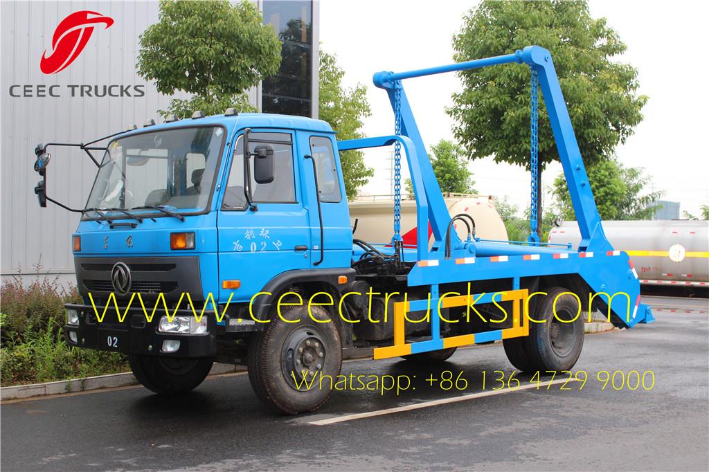 10 CBM swing arm garbage truck