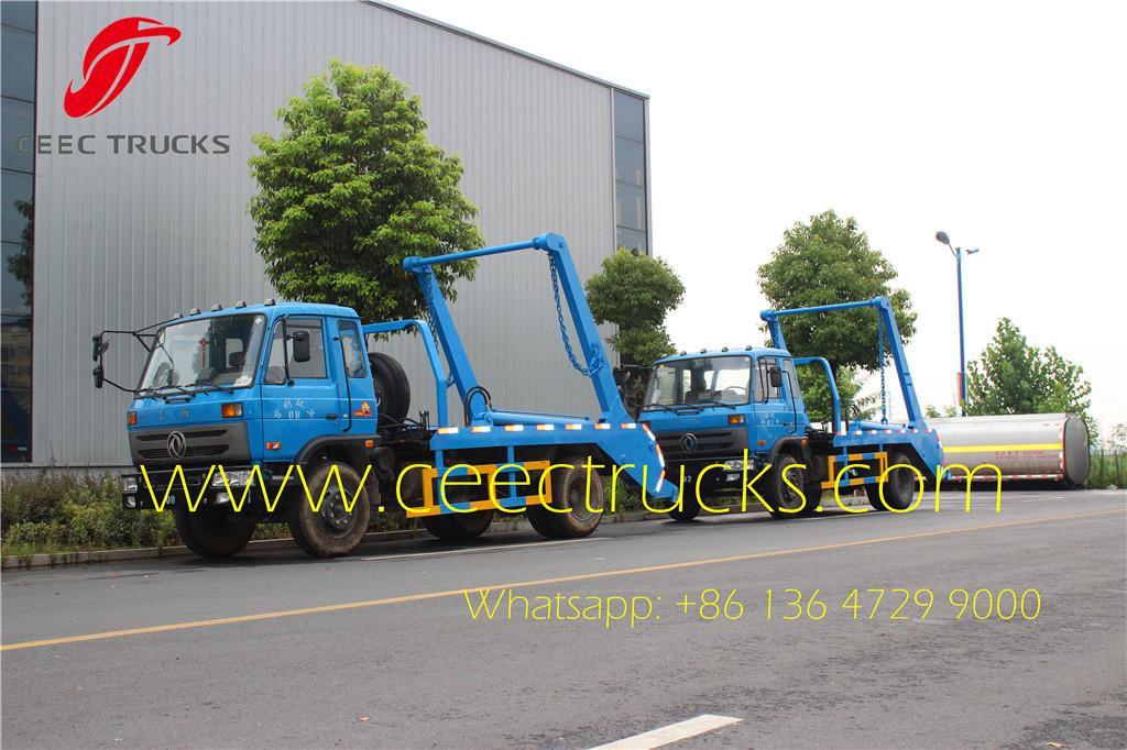 10 CBM swing arm garbage truck