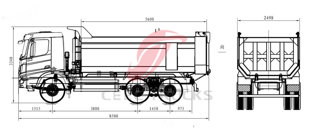 How to build beiben 2538 dumper trucks