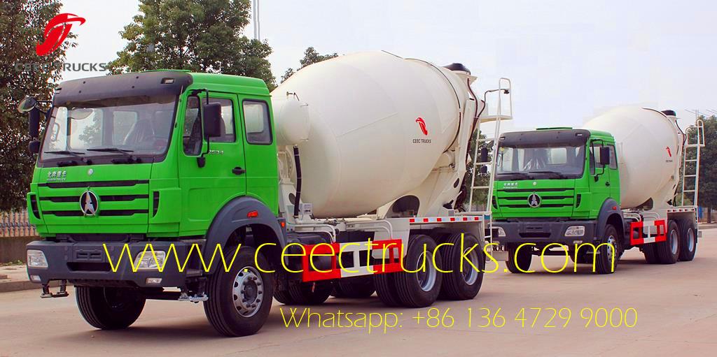 beiben 10 CBM mixer truck Cameroon