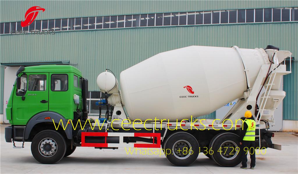 beiben 10 CBM mixer truck export Cameroon