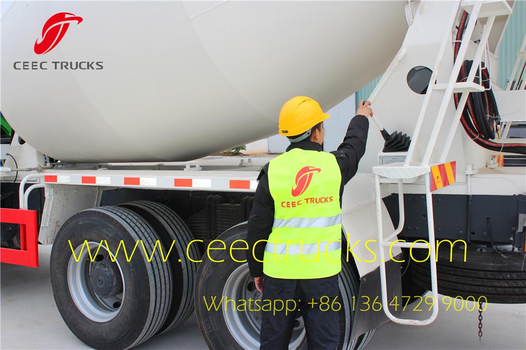 beiben 10 CBM mixer truck export Cameroon