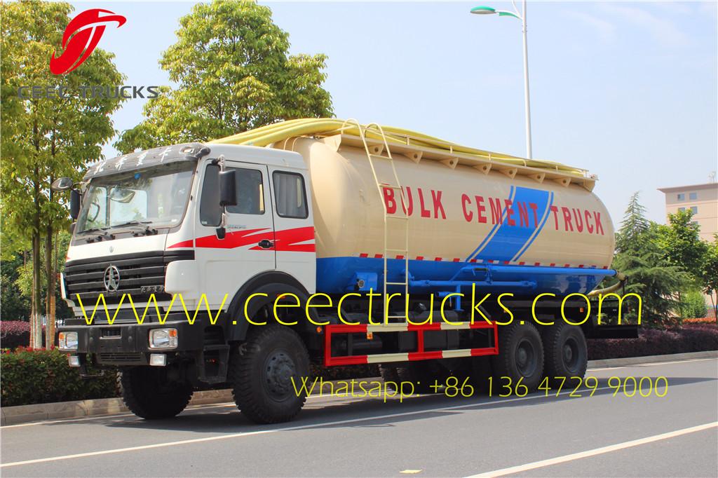 Beiben 10 wheel offroad bulk cement truck