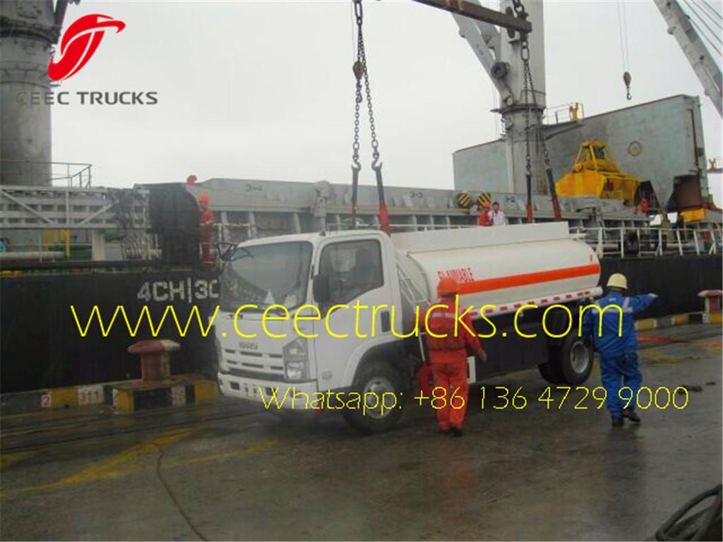 ISUZU fuel tanker truck to Dubai