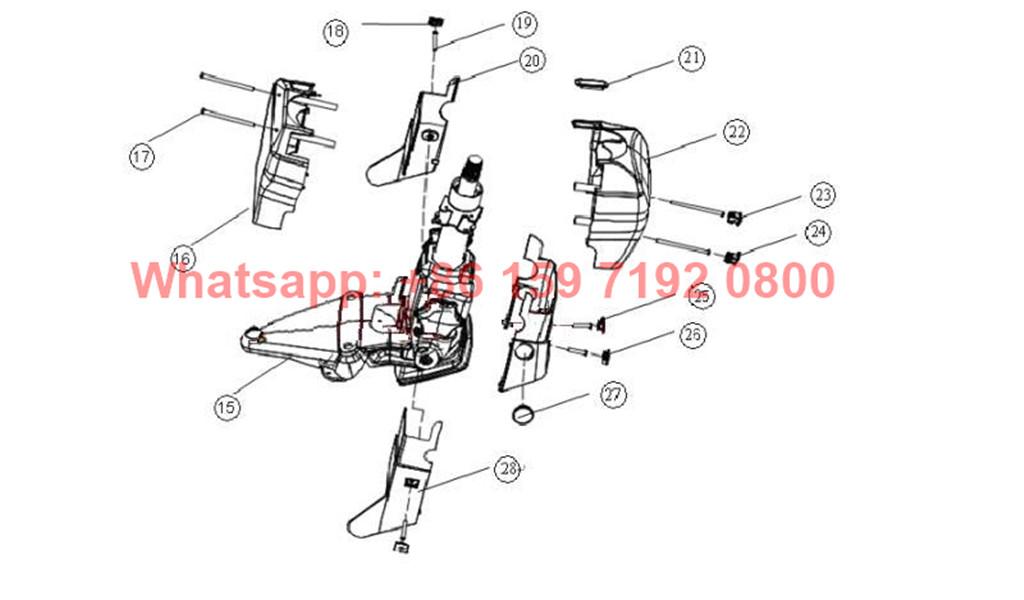 Genuine Beiben Steering box ZF8098 supplier