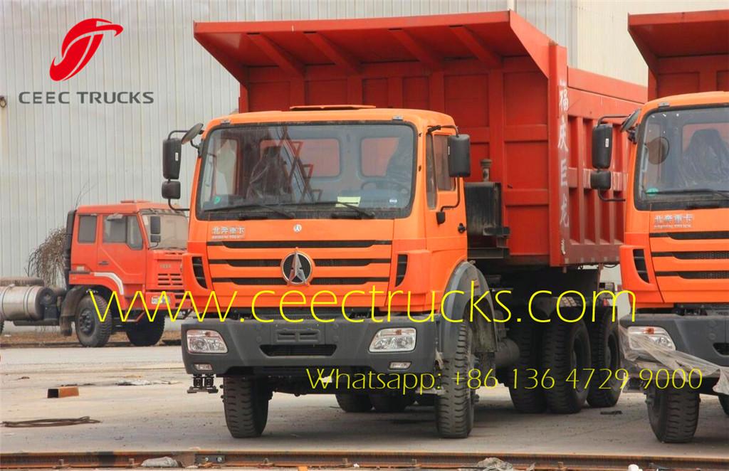 beiben 2634 tipper trucks export Africa