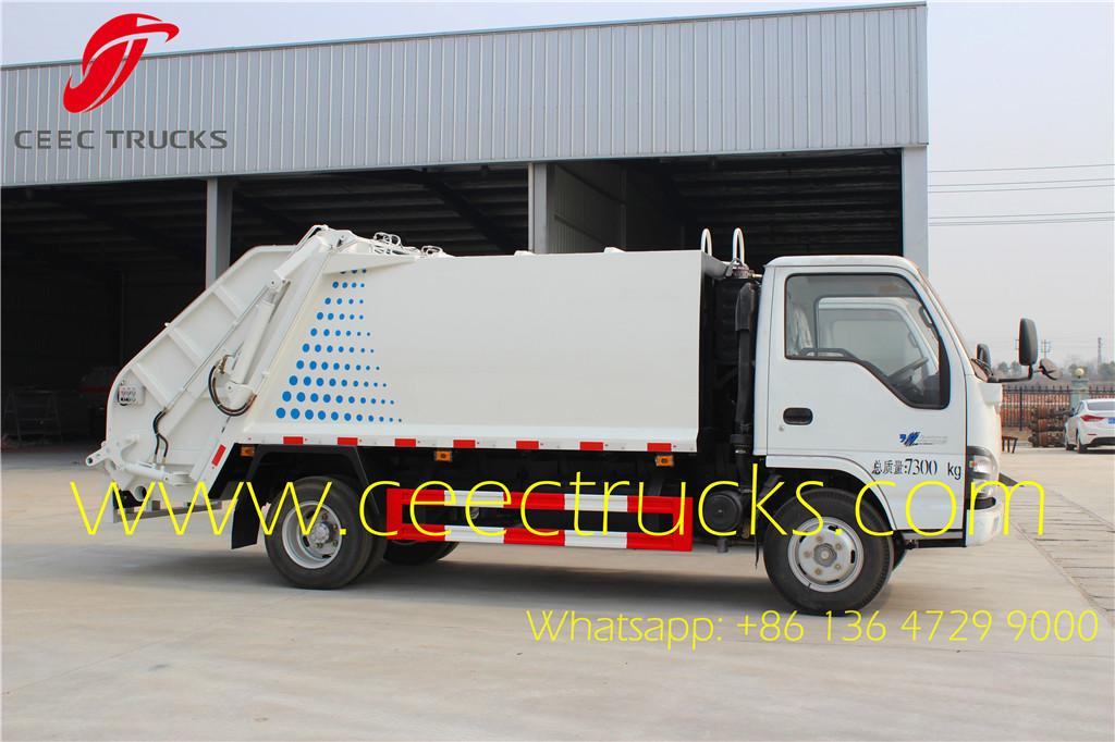 ISUZU 4 CBM trash compactor trucks 