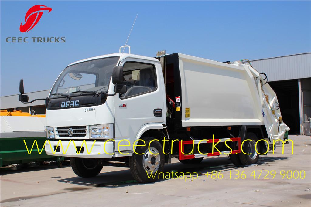 Dongfeng 5000 liters refuse compressed truck