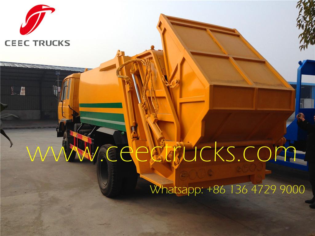 Dongfeng 9000 liters compactor garbage trucks