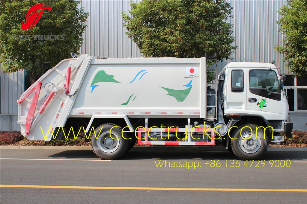 ISUZU 12 CBM rubbish collection compactor truck