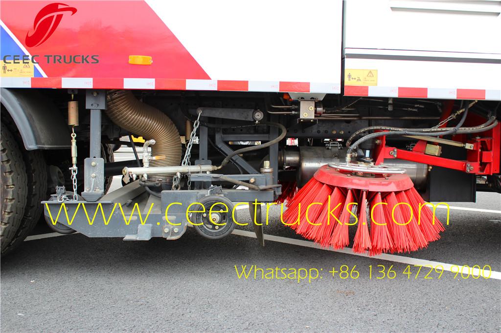 Dongfeng 10000 liters road sweeper trucks supplier