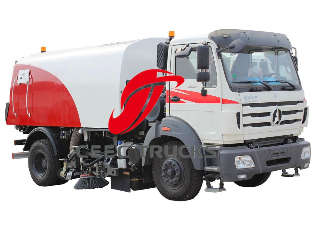 Beiben 8CBM road sweeper trucks