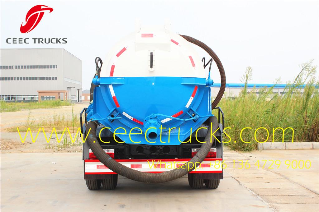 dongfeng mini 3CBM sewage tanker trucks low price