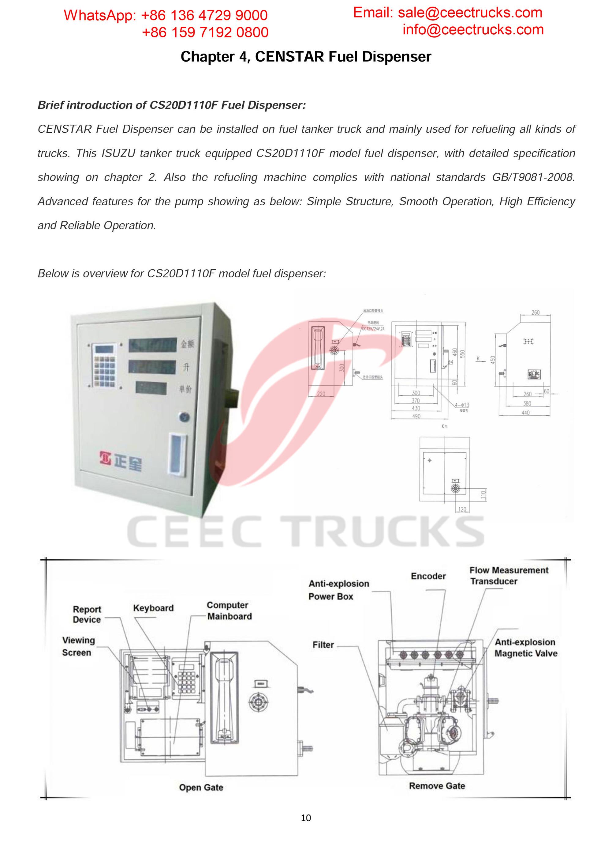 isuzu 5000liters fuel truck export Dubai