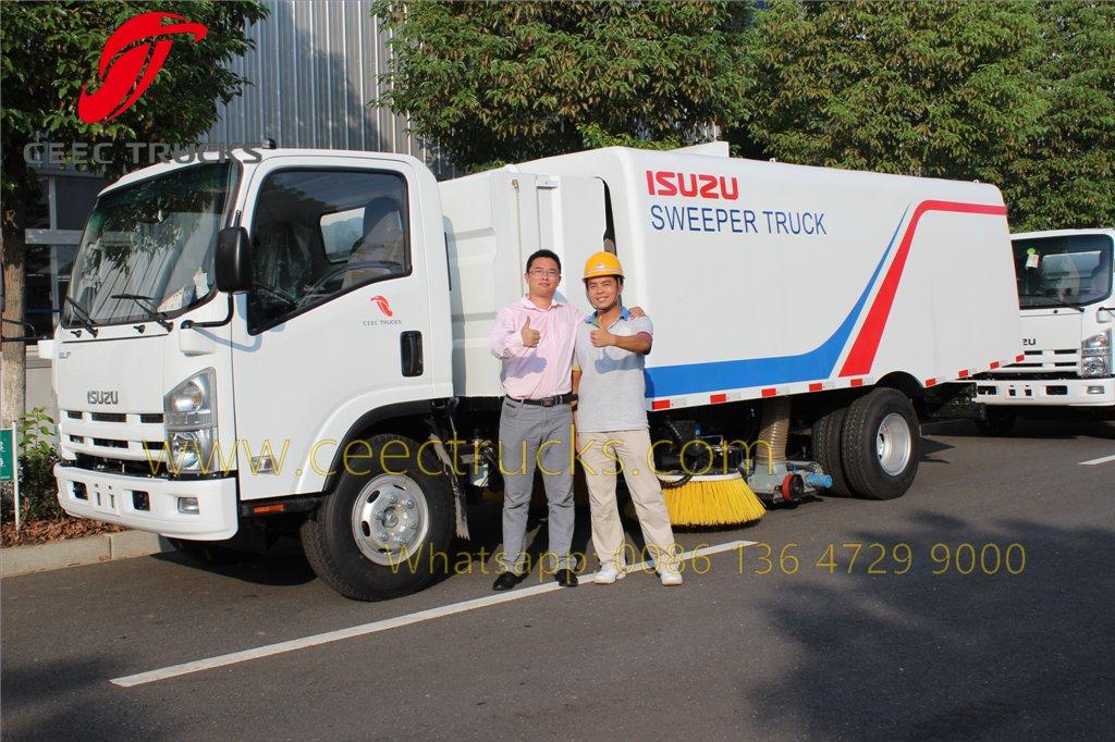 china road sweeper truck