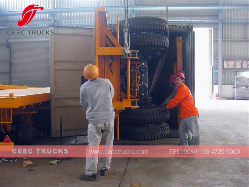 CEEC export Semitrailer SKD export Senegal CEEC export Semitrailer SKD export Senegal