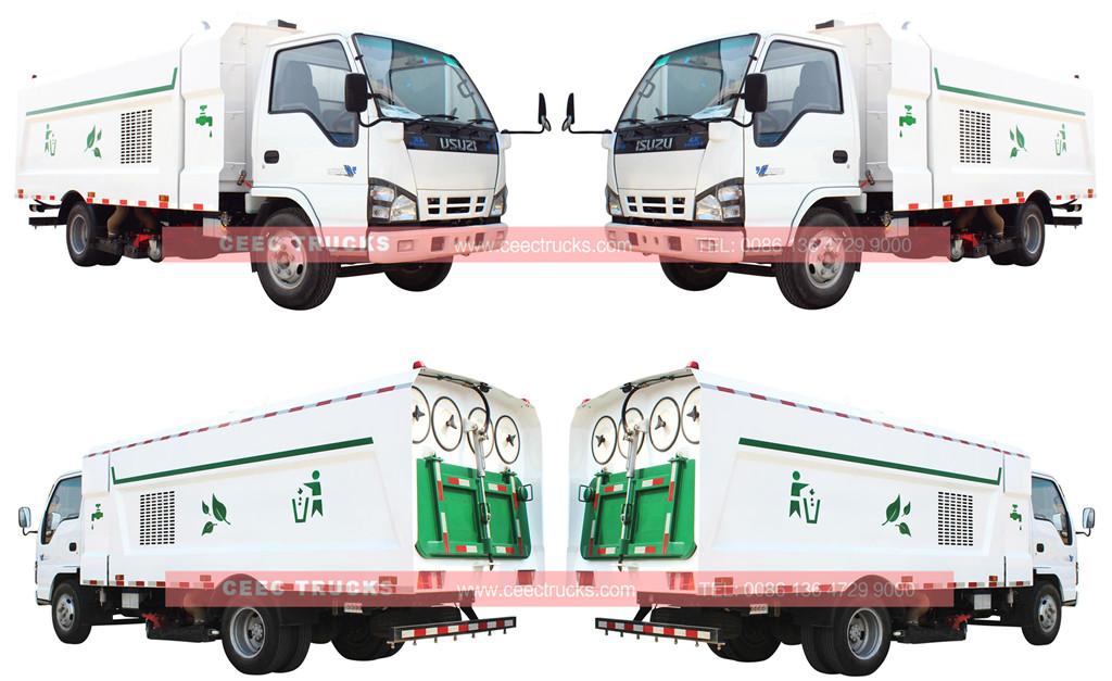 wholeview for ISUZU sweeper truck