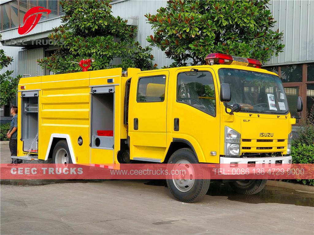 ISUZU Firefighting truck for inspection