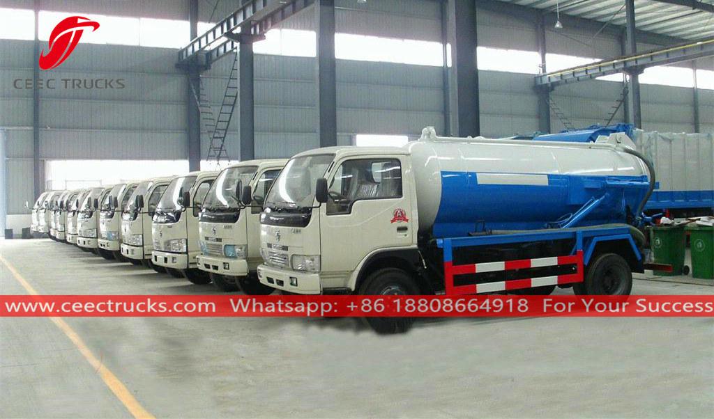 10 units sewage suction truck