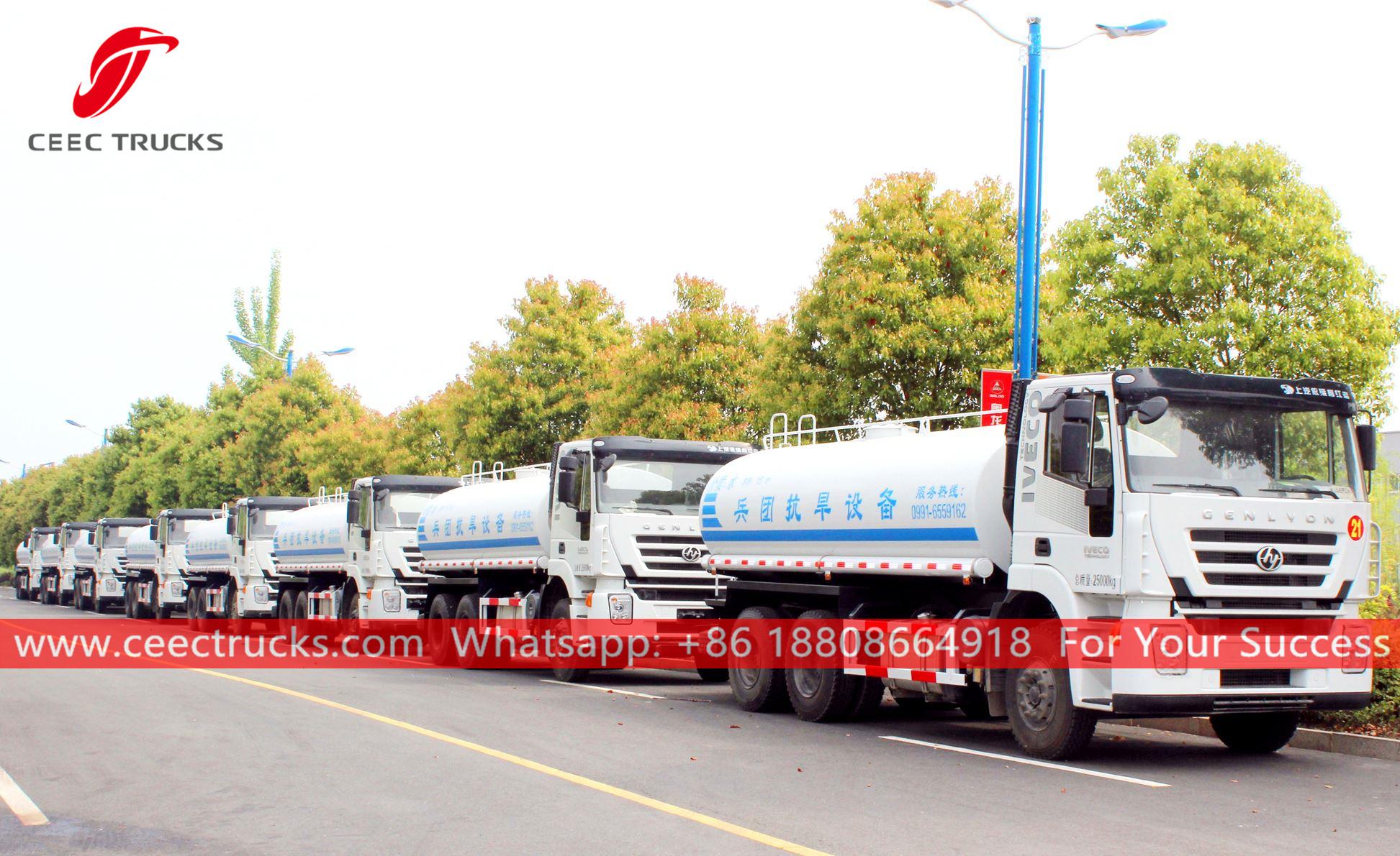 25 units water sprinkler trucks