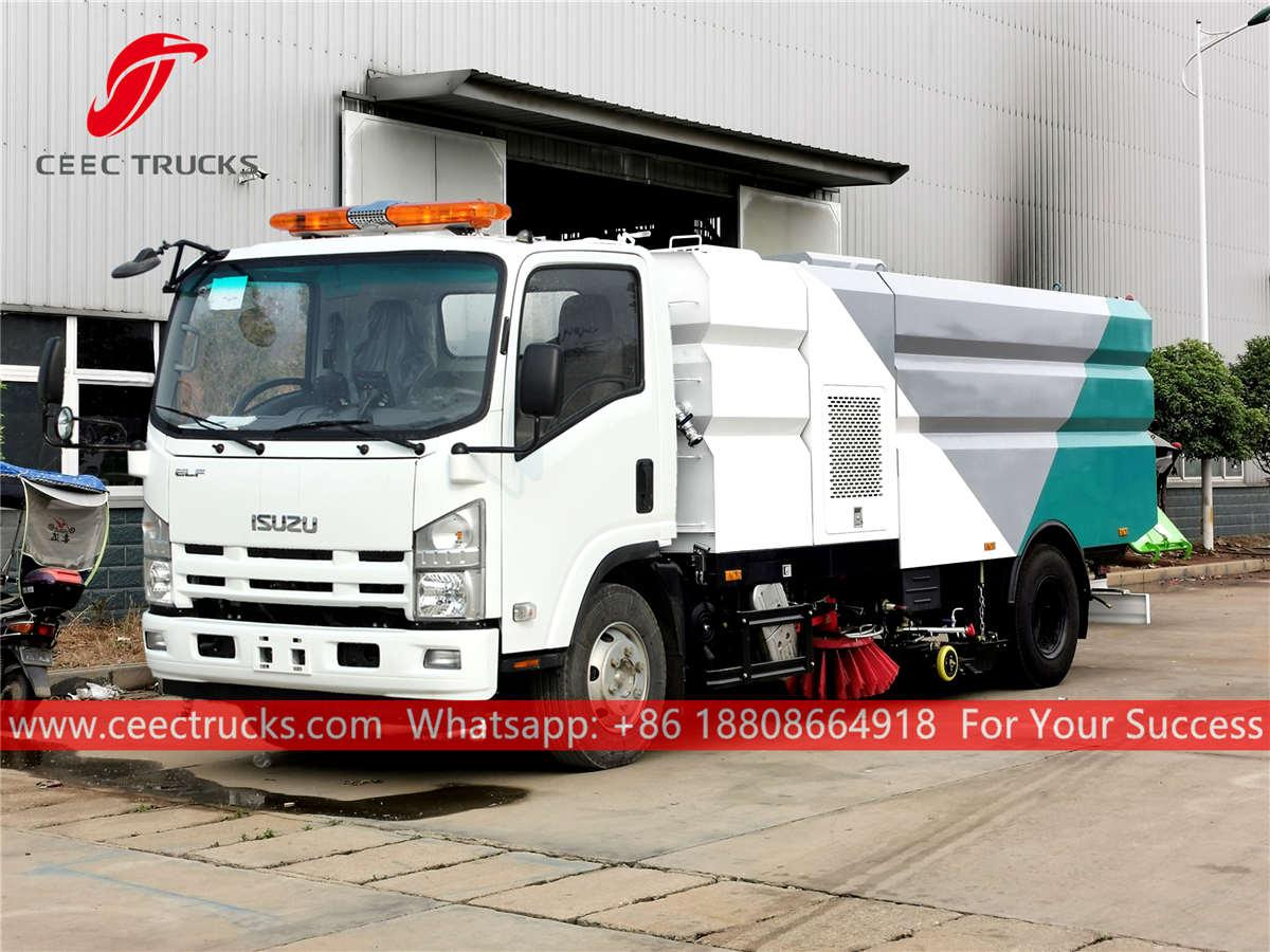 ISUZU Truck mounted street sweeper