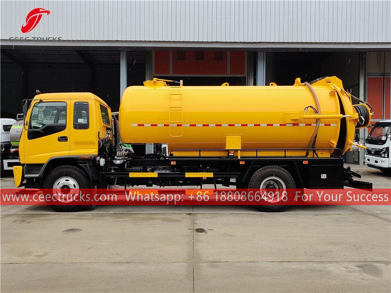 ISUZU combination sewer cleaner