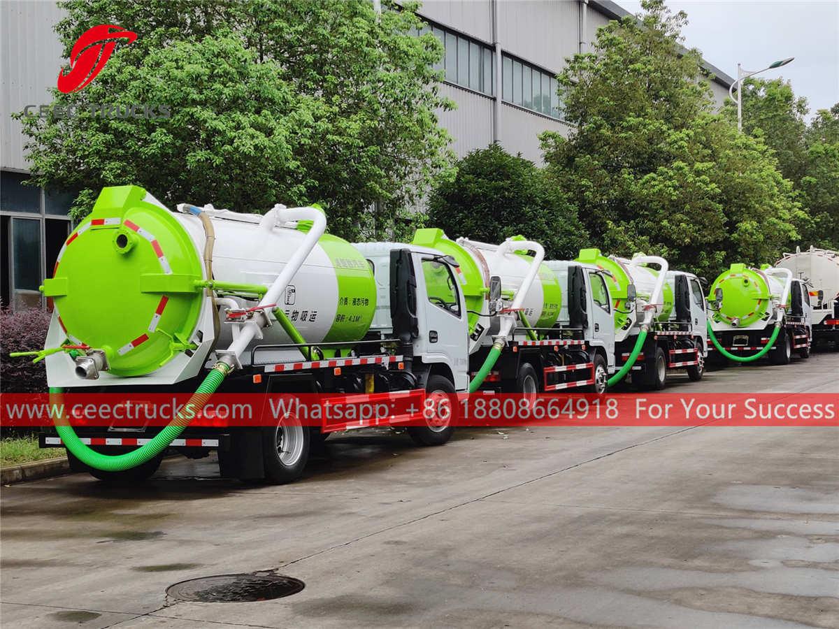 Vacuum suction trucks supplier