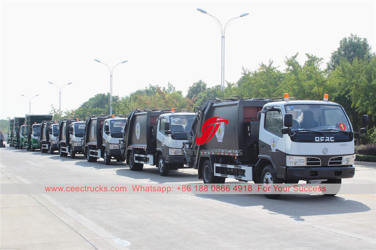 Dongfeng garbage collector trucks for export Dongfeng garbage collector trucks for export
