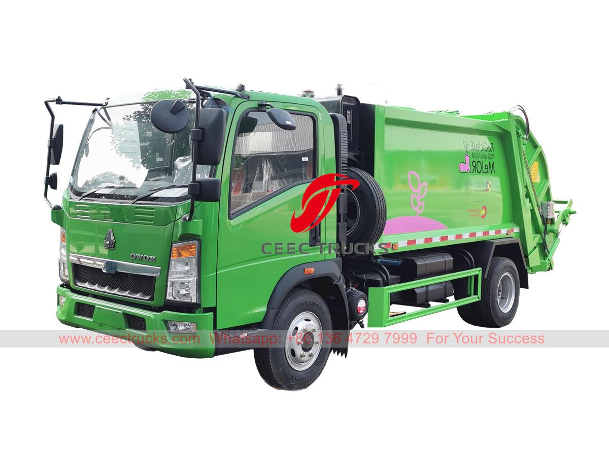 HOWO refuse compression truck