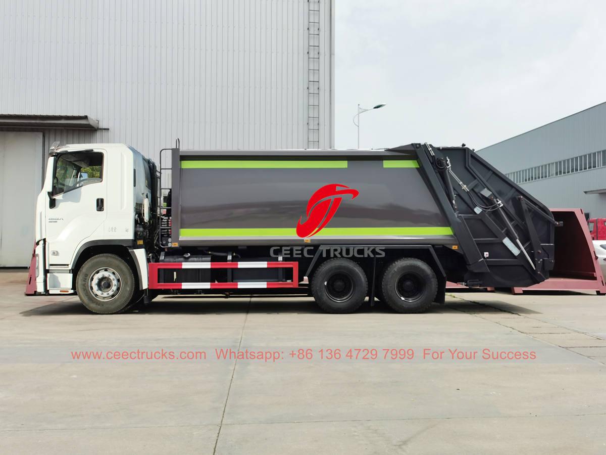 ISUZU GIGA 6Ã—4 trash compactor truck