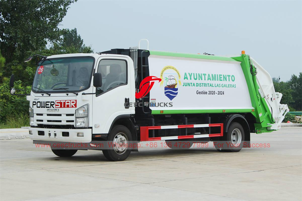 ISUZU 10CBM waste collection truck