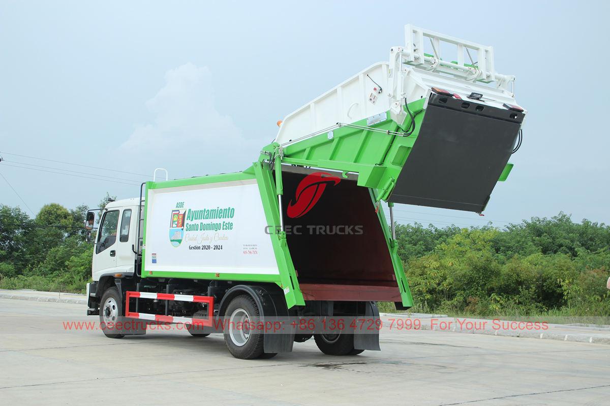 ISUZU FTR 14CBM rubbish compactor truck