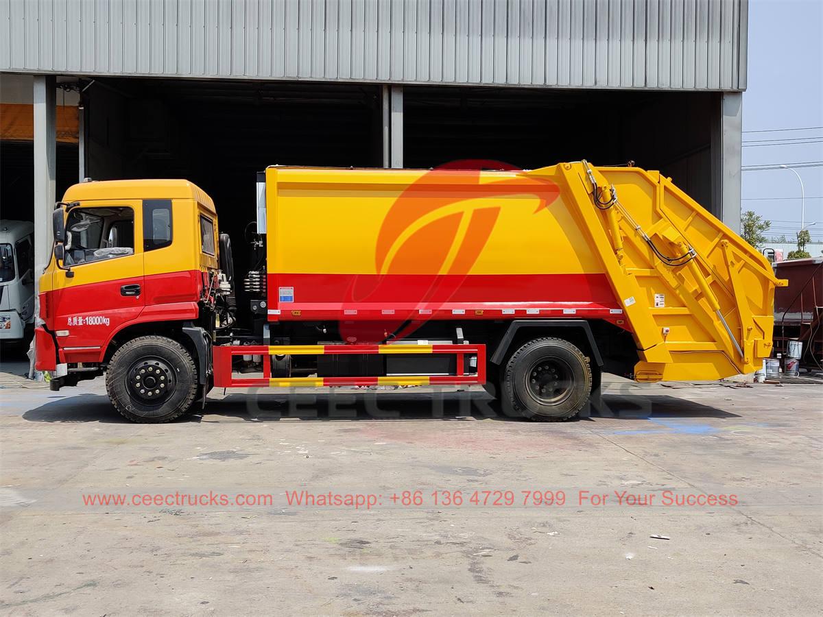 Dongfeng waste compactor truck for sale