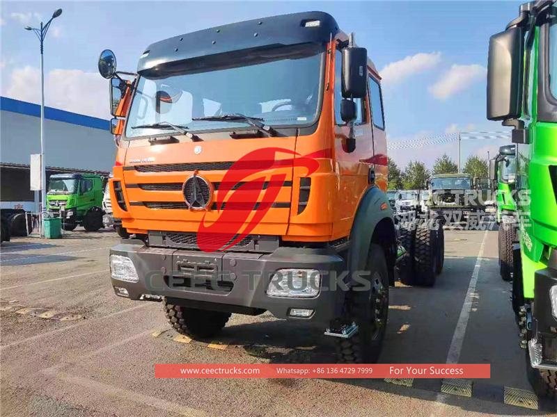 6*6 drive beiben 2642 cargo truck