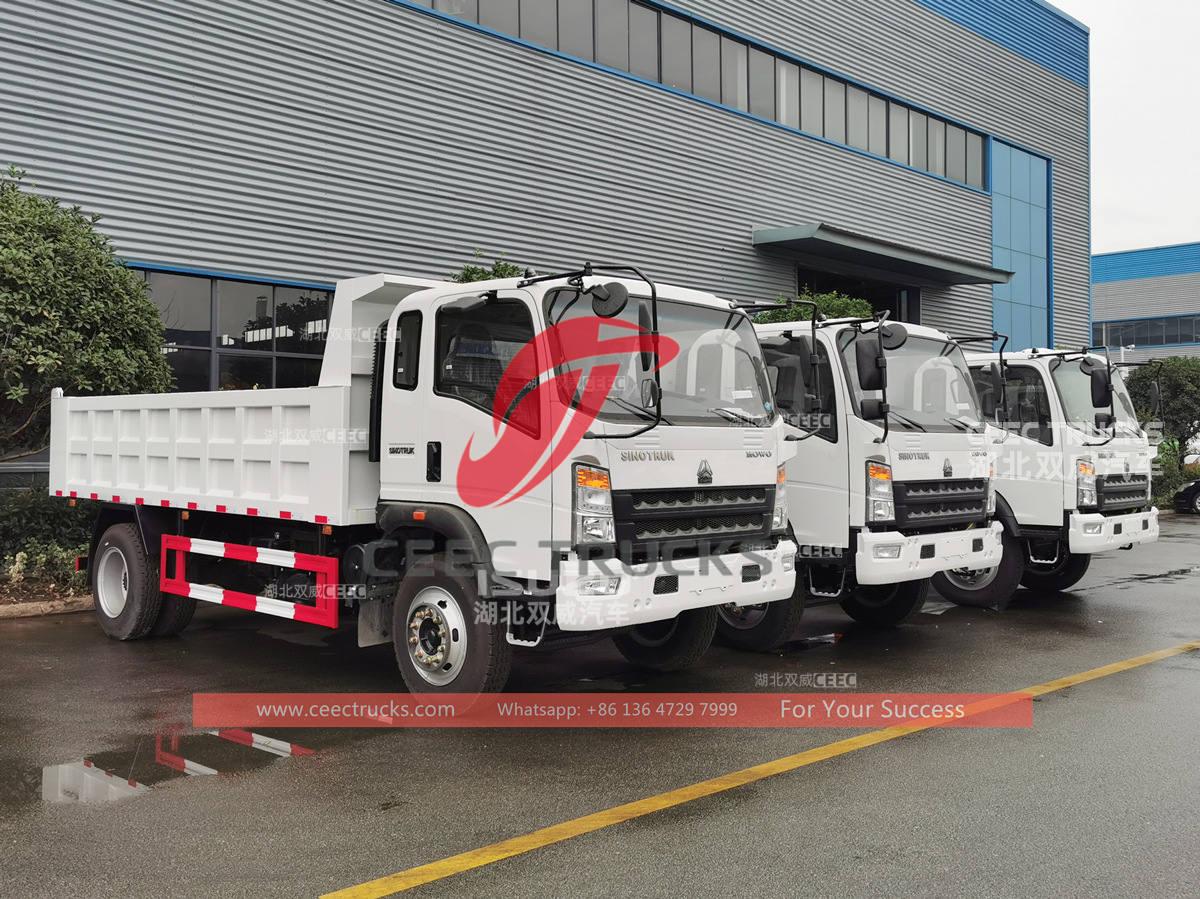 Factory original HOWO 5 tons tip-trucks for sale Factory original HOWO 5 tons tip-trucks for sale
