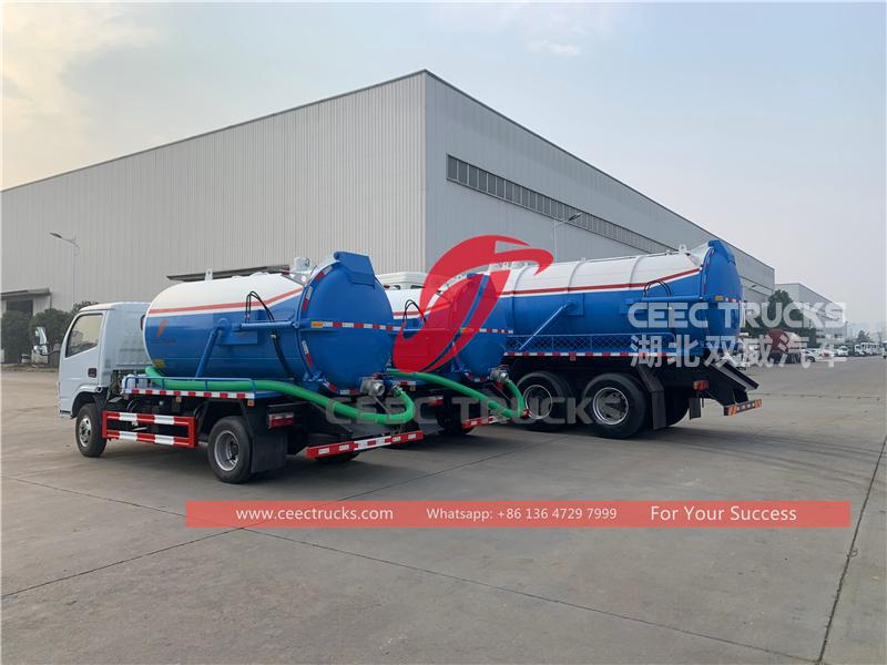 vacuum tanker truck