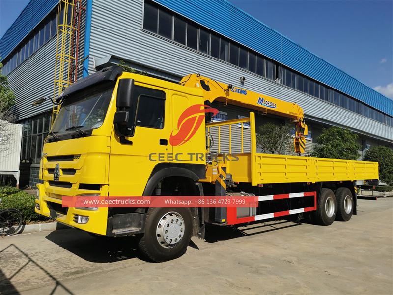 Howo 10tons crane truck