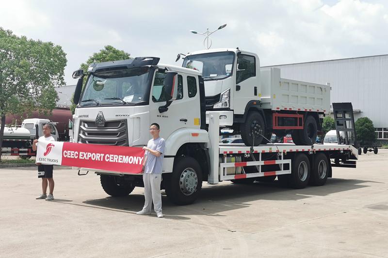 HOWO self loader trucks at best price HOWO self loader trucks at best price