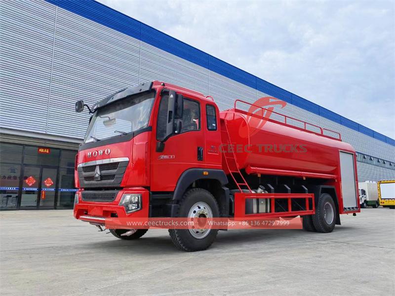 Howo fire fighting 8,000L water truck