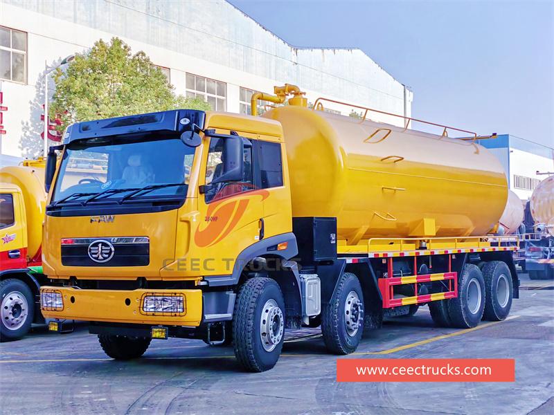 FAW RHD 25,000L Vacuum Suction Tanker Trcuk