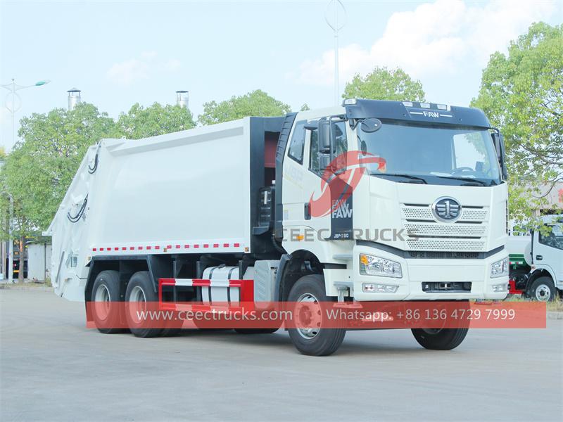 FAW 20CBM mobile refue compactor truck