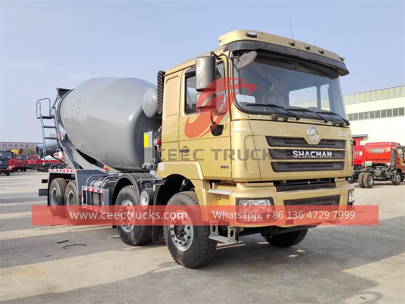 Shacman heavy duty 380HP Concrete Mixer Truck