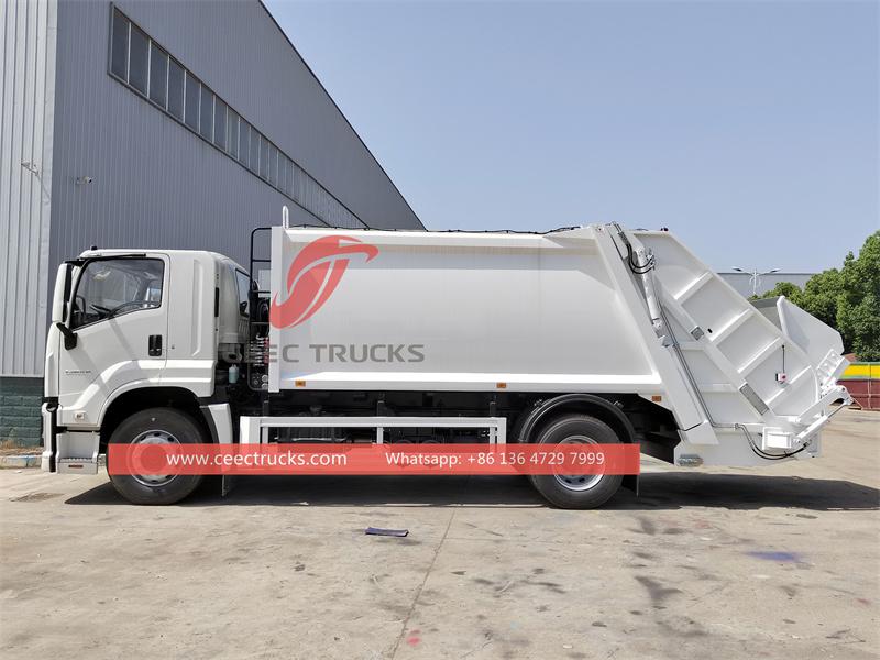 ISUZU FTR 16cbm Garbage rear loader truck