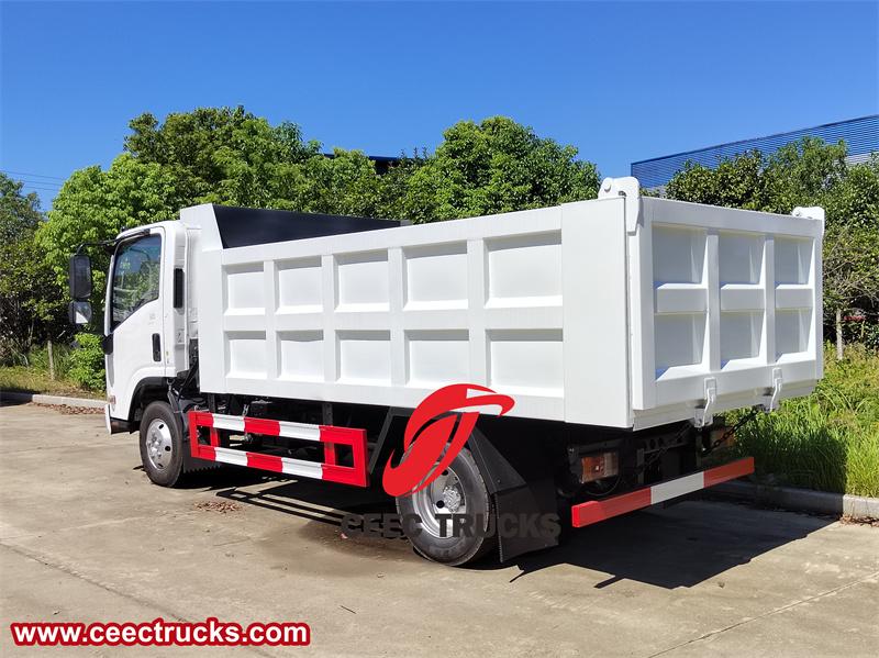 Isuzu KV100 5 ton sand delivery dump truck 