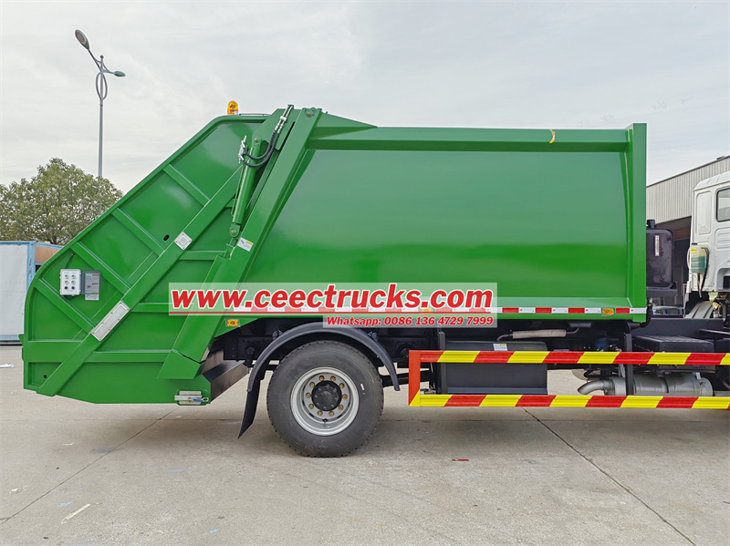 HOWO 190HP rear load trash truck HOWO 190HP rear load trash truck