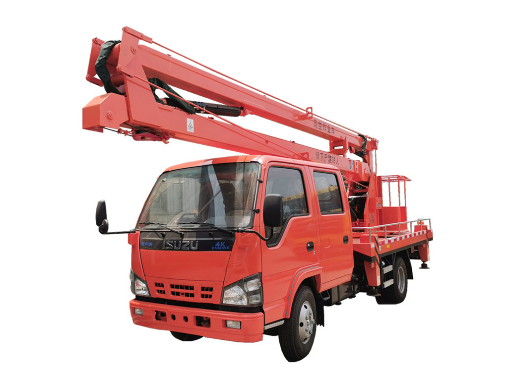 ISUZU 16m double cabin aerial work platform ISUZU aerial platform truck