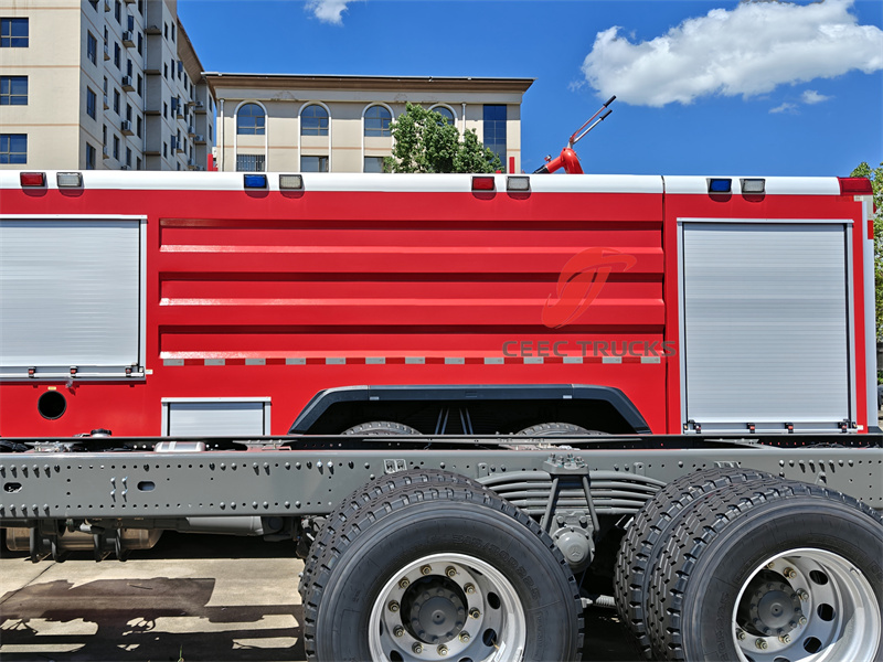Howo heavy-duty fire fighting truck